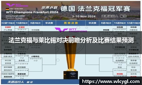 法兰克福与莱比锡对决前瞻分析及比赛结果预测